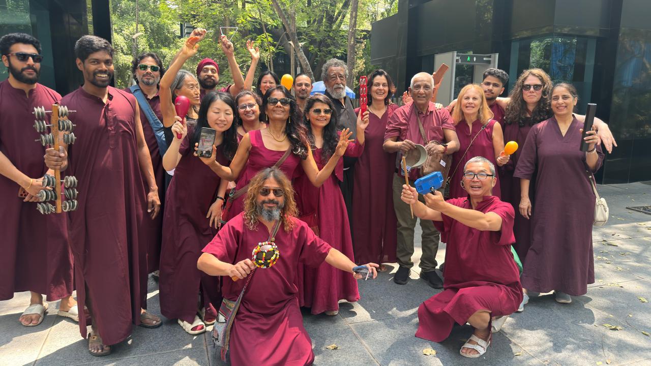 Oshoba Retreat moment, Divine Door Nepal